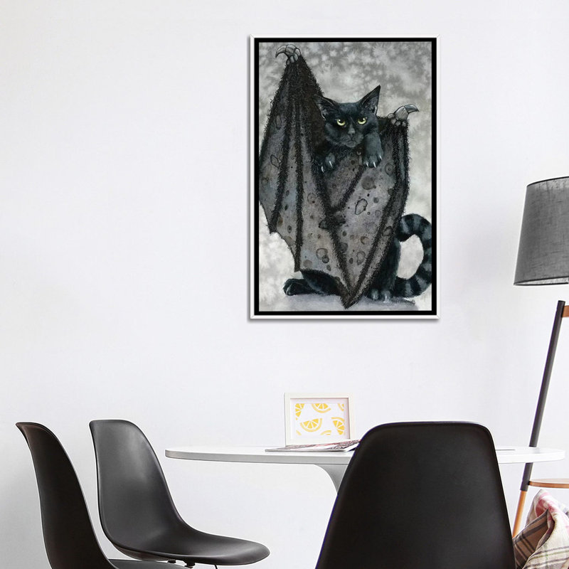 « Furling » par Maggie Vandewalle-reproduction d’art, H 26 po x l 18 po x 1,5 po, Toile blanche encadrée, Pas de tapis