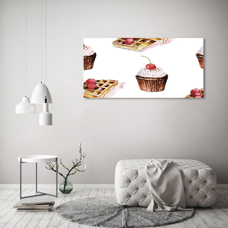 Dessert - Wrapped Canvas Print, Wrapped Canvas, 60cm H x 120cm W
