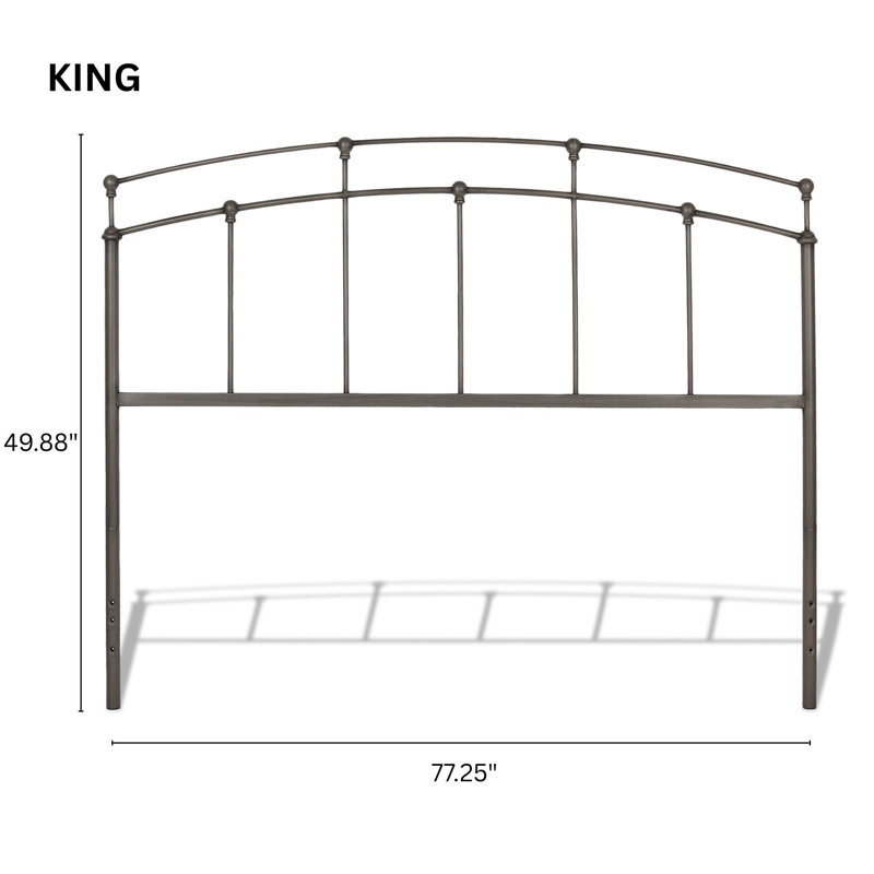 Francisco King Headboard Only - Black Walnut, King