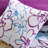 Blue Bedding With Floral Comforter, Full/Queen Size Floral, Quilt