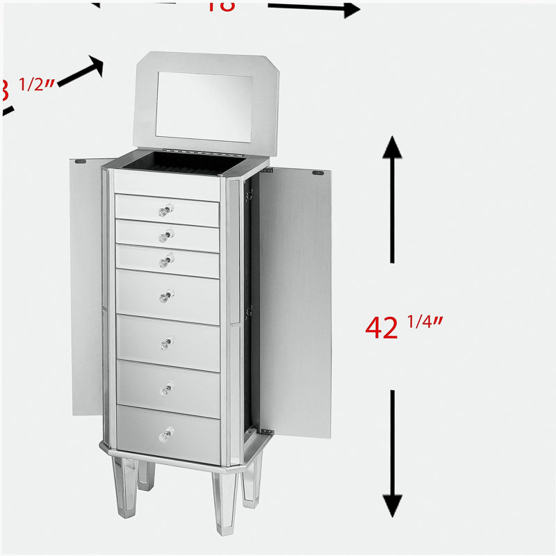 Armoire à bijoux Margaux