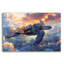 «Flying Turtle» par Momart, art mural en verre acrylique-138790739