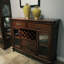 Buffet en bois de noyer massif