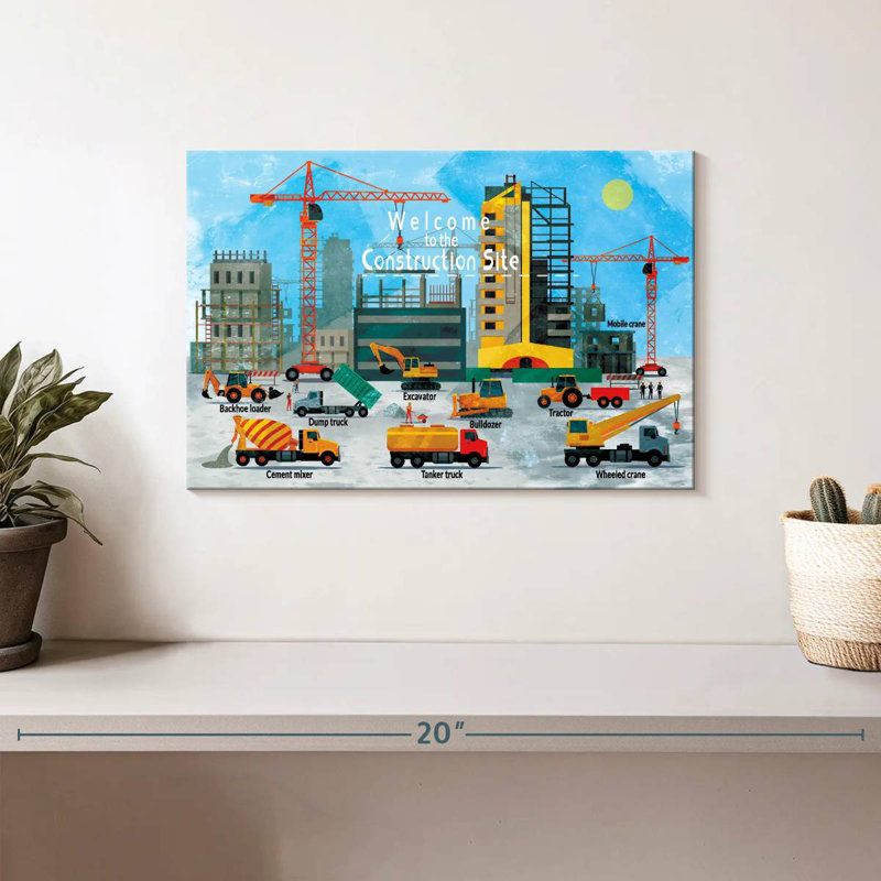 Tableau des chantiers Ashelle, H 8 po x l 12 po