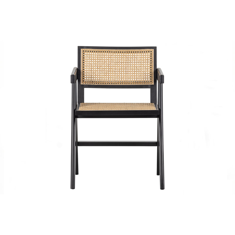 46cm H Armchair, Black