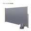 Store banne rétractable pour terrasse, 118,1 po x 62,24 po, gris foncé, résistant aux intempéries, pour patio-650493713
