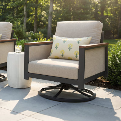 Townsend Sunbrella® Metal Patio Rocking Chair