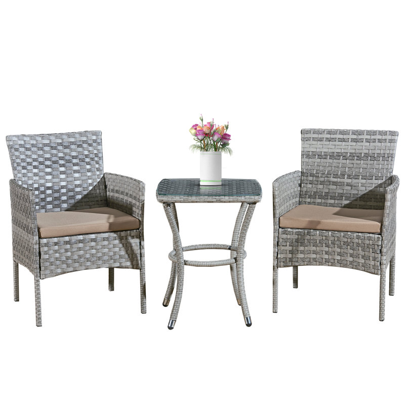 Sechura 2 Seater Rattan Conversation Set