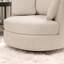 Fauteuil pivotant en tonneau 40,35 po Cheniile-1237681271