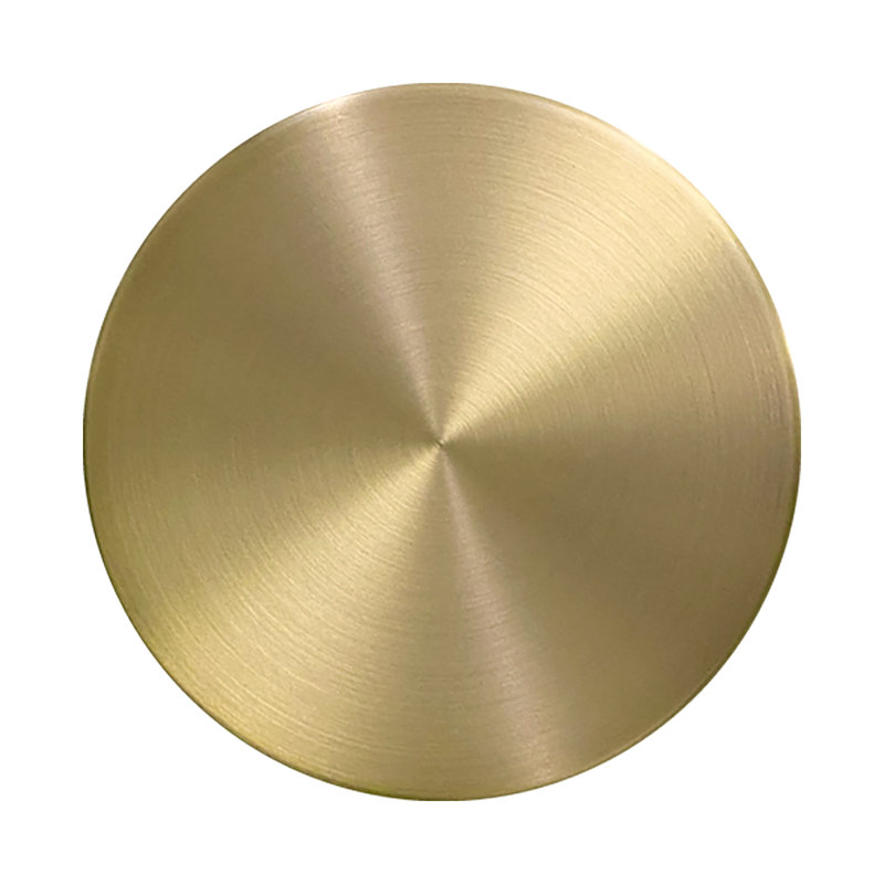 Applique murale encastrée en aluminium Keslie, Champagne brossé