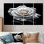 Casella - Rose, art mural sur toile, 4 pièces-106159871