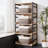 Woven Storage Baskets 3-Pack, Rectangular Decorative Organizer Bins For Shelves, Closet, Nursery, Handmade From Soft Natural Cotton Rope For Toys, Books, Clothes & Towels-1218183936