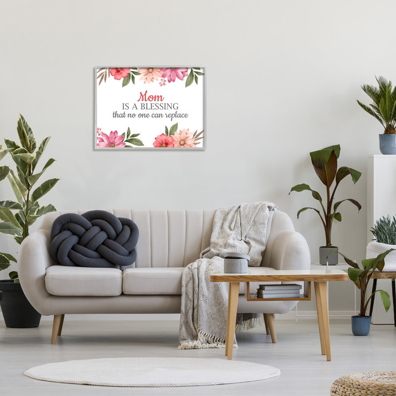 «Floral Mom Appr appréciation», estampe numérique par Kim Allen, H 24 po x l 30 po, Estampe numérique Farmhouse