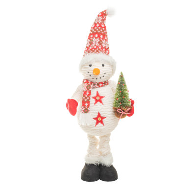Personnage blanc bonhomme de neige