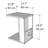 Side End Table With Storage Shelf Charles-1242301659