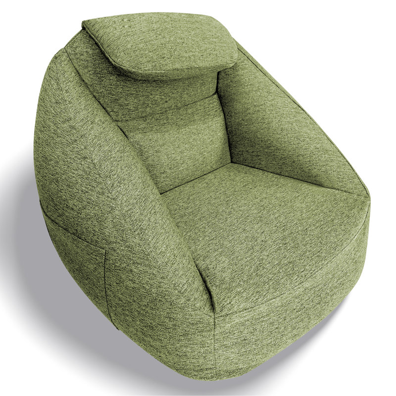 Canapé ergonomique en forme de nuage, Vert olive