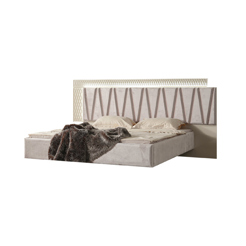 Ryant Upholstered Platform Bed, Queen