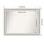 Miroir mural de salle de bain non biseauté blanc 23,5 po x 29,5 po Parlor-55546354