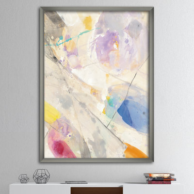 « spring minimal confettis i »-cadre photo imprimé sur toile