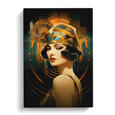Woman - Wrapped Canvas