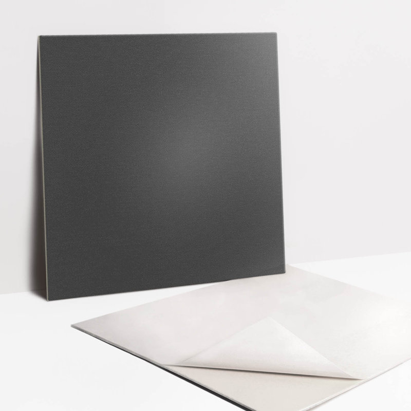 Susann 30cm x 30cm PVC Mosaic Tile, Grey