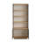 Modern Bookshelf with Push to Open Doors, Atlantic Pine & Anthracite Colors, 29.5 x 66.3 x 10.6 Inches | 100% Melamine Coated Particle Board, Thickness: 0.7 Inches | Stylish Storage Solution for Home & Office-116040285