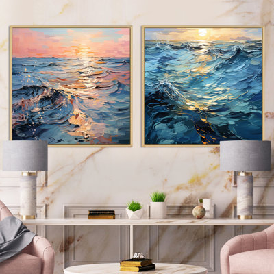Sunset Tranquil Ripples - Sunset Collage