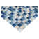 Corsica 0.6" x 0.6" Glass/Natural Stone Grid Mosaic Wall & Floor Tile