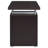 Cappuccino 3-drawer Reversible Office Desk-926798996