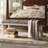 Eichler Polyester Upholstered Bench
