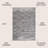 Coe Moroccan Modern Diamond Gray Rug-1003178315