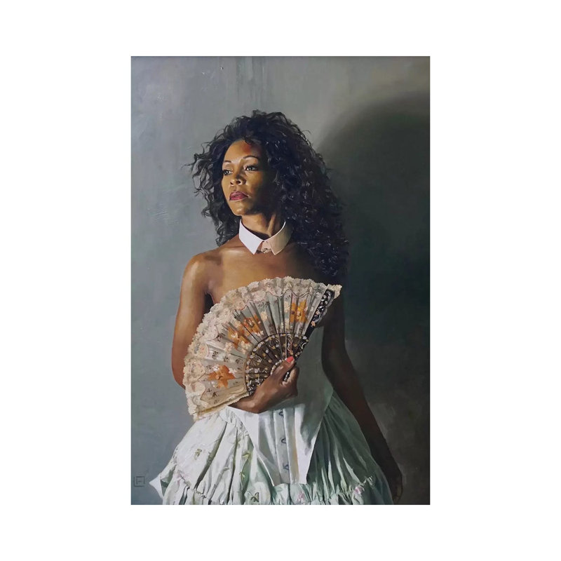 Language Of Fans by Linda Adair - Wrapped Canvas Print, 20.32 cm H x 30.48 cm W