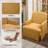 28'' Wide Swivel Upholstered Accent Armchair-1000783939