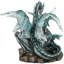 Figurine mère dragon avec bébés dragons