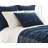 Resist Dot Indigo Coverlet