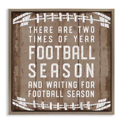 Temps de l'année saison de football