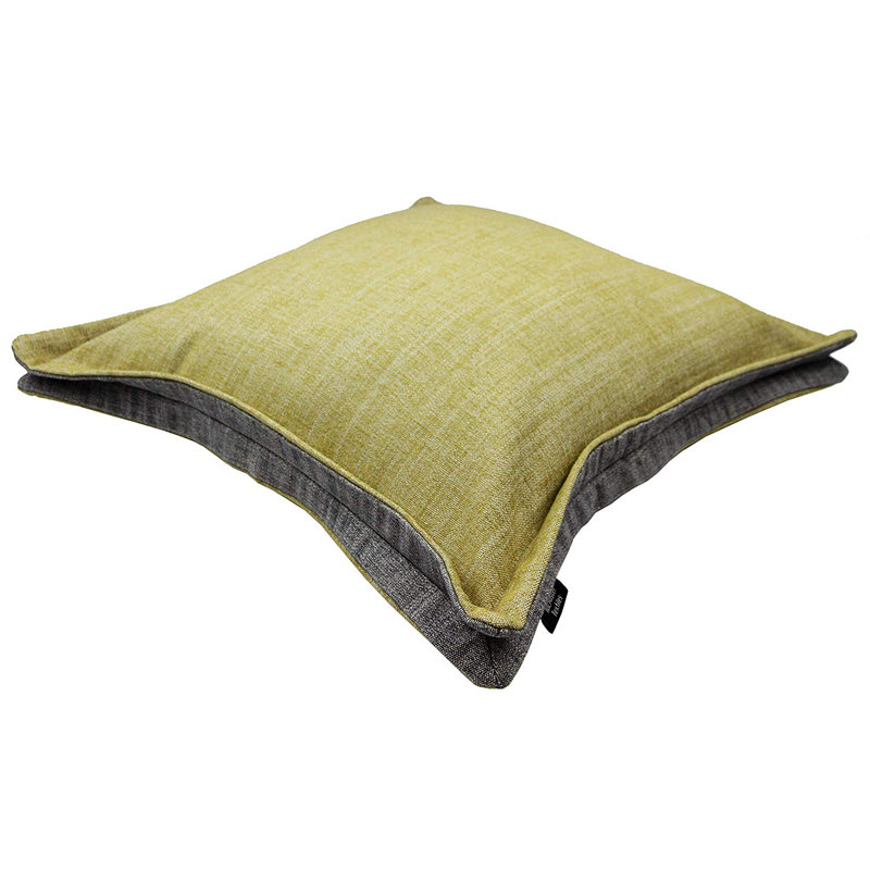 Winterport Square Cushion Cover, Yellow Ochre, 60 x 60cm