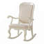 Chaise berçante avec pieds cabriole