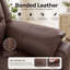 Leather Power Recliner and Recliner-1928681115