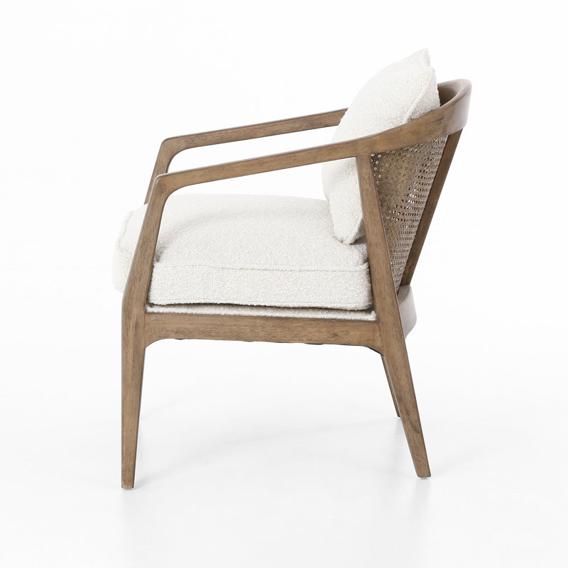 Alexandria 26.75" Wide Polyester Armchair in Knoll Natural, Knoll Natural