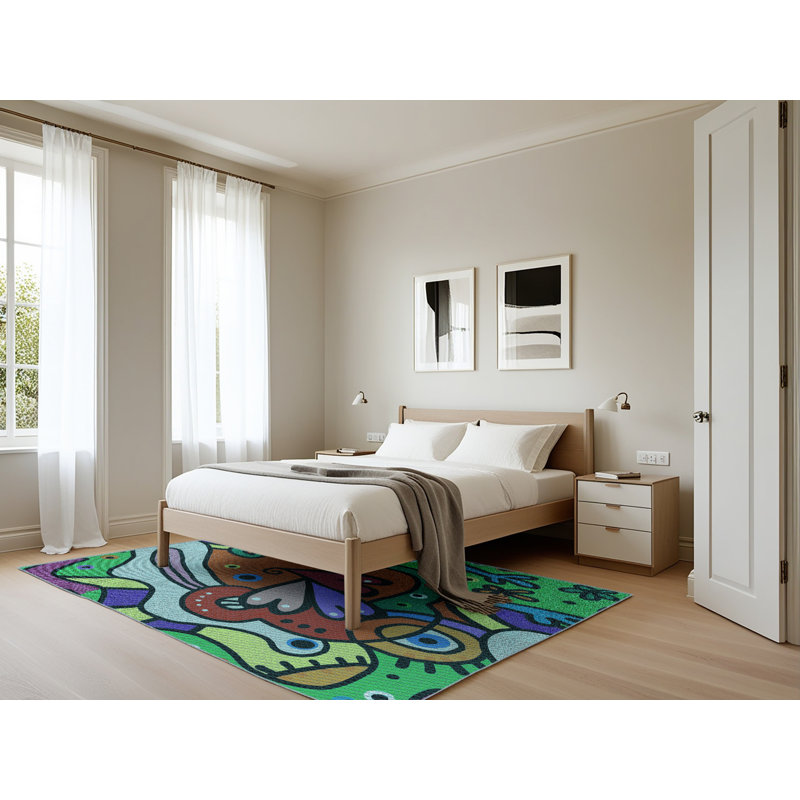 Indoor Rug, Rectangle 5' x 7'