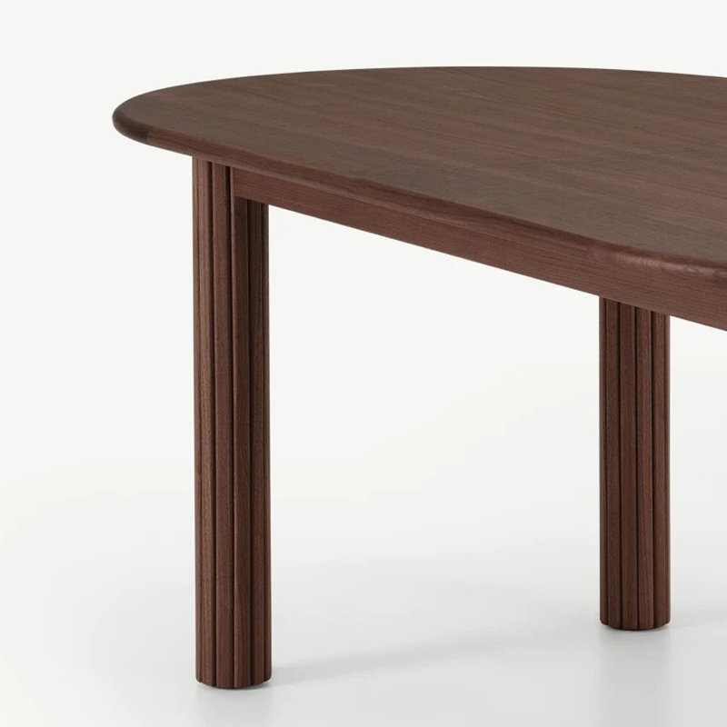 Cottone, H 29,52 po x L 62,99 po x l 31,49 po, Marron foncé