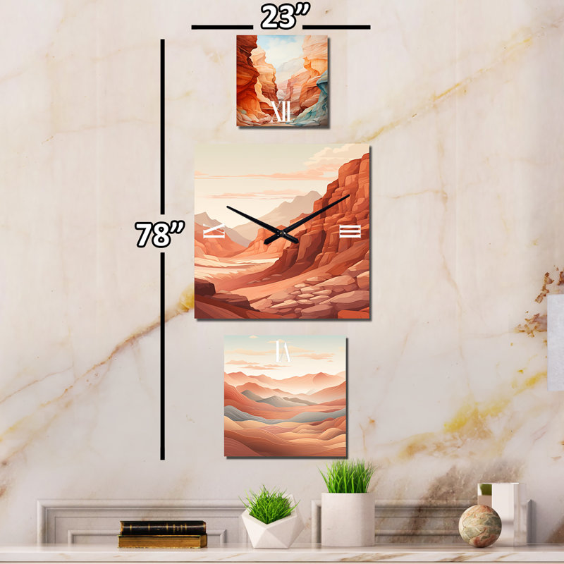 Mahathy Metal Wall Clock