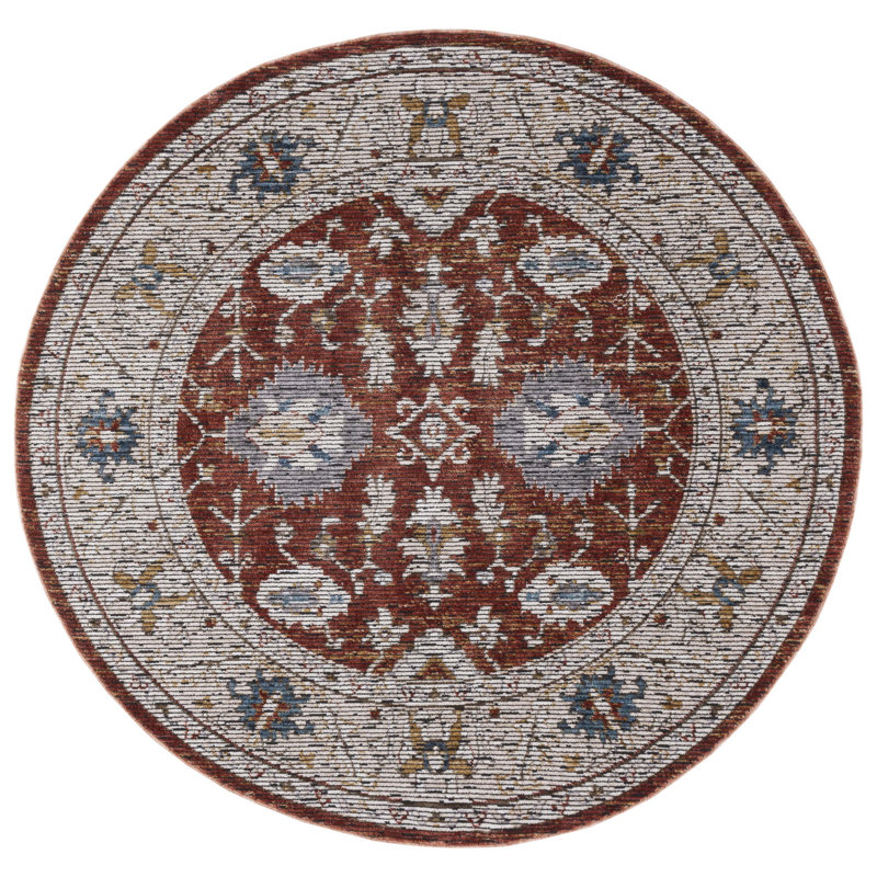 Sierra Performance Oriental Rug, Round 6'