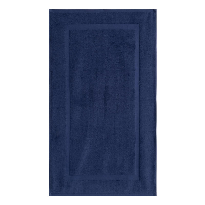 Tapis pour salle de bain Estefano Cambridge, Bleu marine