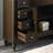 Davian Single Bathroom Vanity with Marble Top-33584383