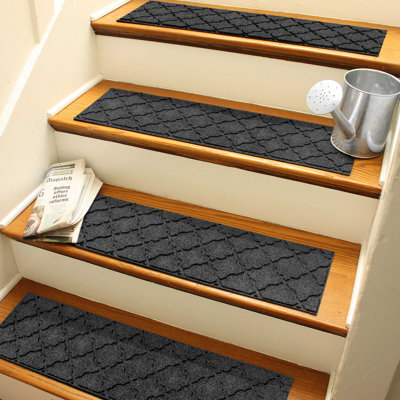 Ensemble de 4 marches d'escalier intérieur / extérieur 8,5 po x 30 po WaterHog® Cordova