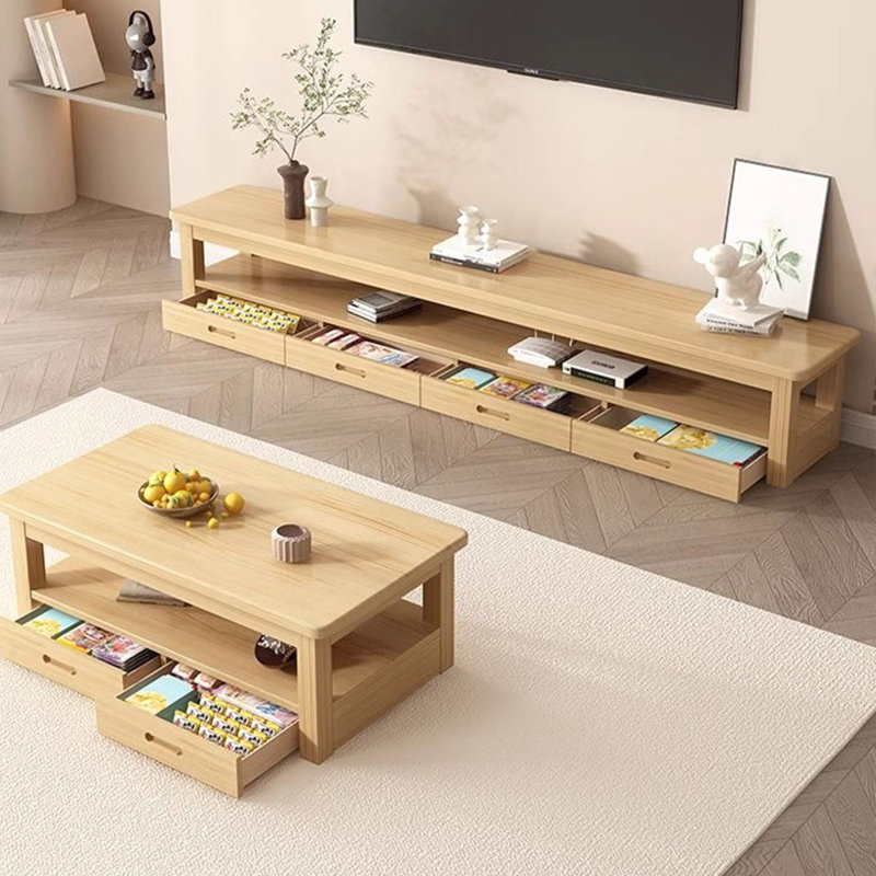 Meuble télé Burwood, H 17,72 po x L 70,87 po x l 15,75 po
