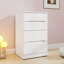 Meuble-lavabo 3 en 1 avec miroir ouvert