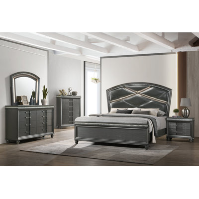 Upholstered Standard Bed